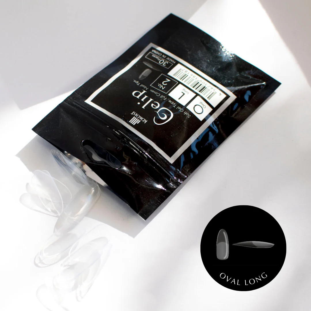 OL Oval Long Gelip Refill Package 30P
