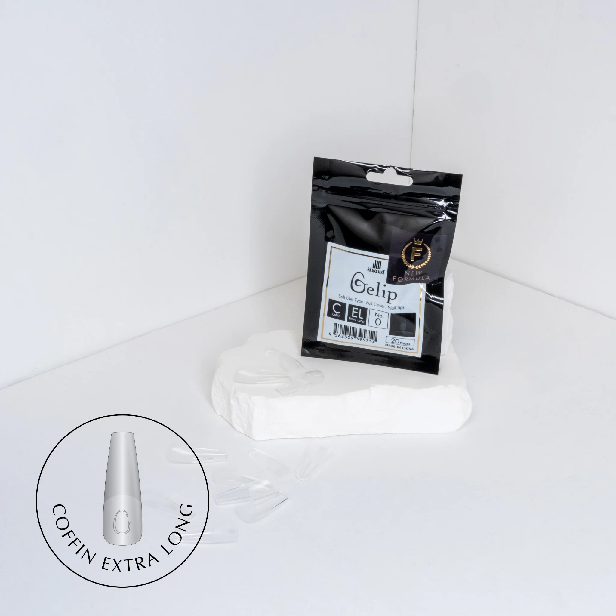 Coffin Extra Long Gelip Refill Pack (20 pcs.)
