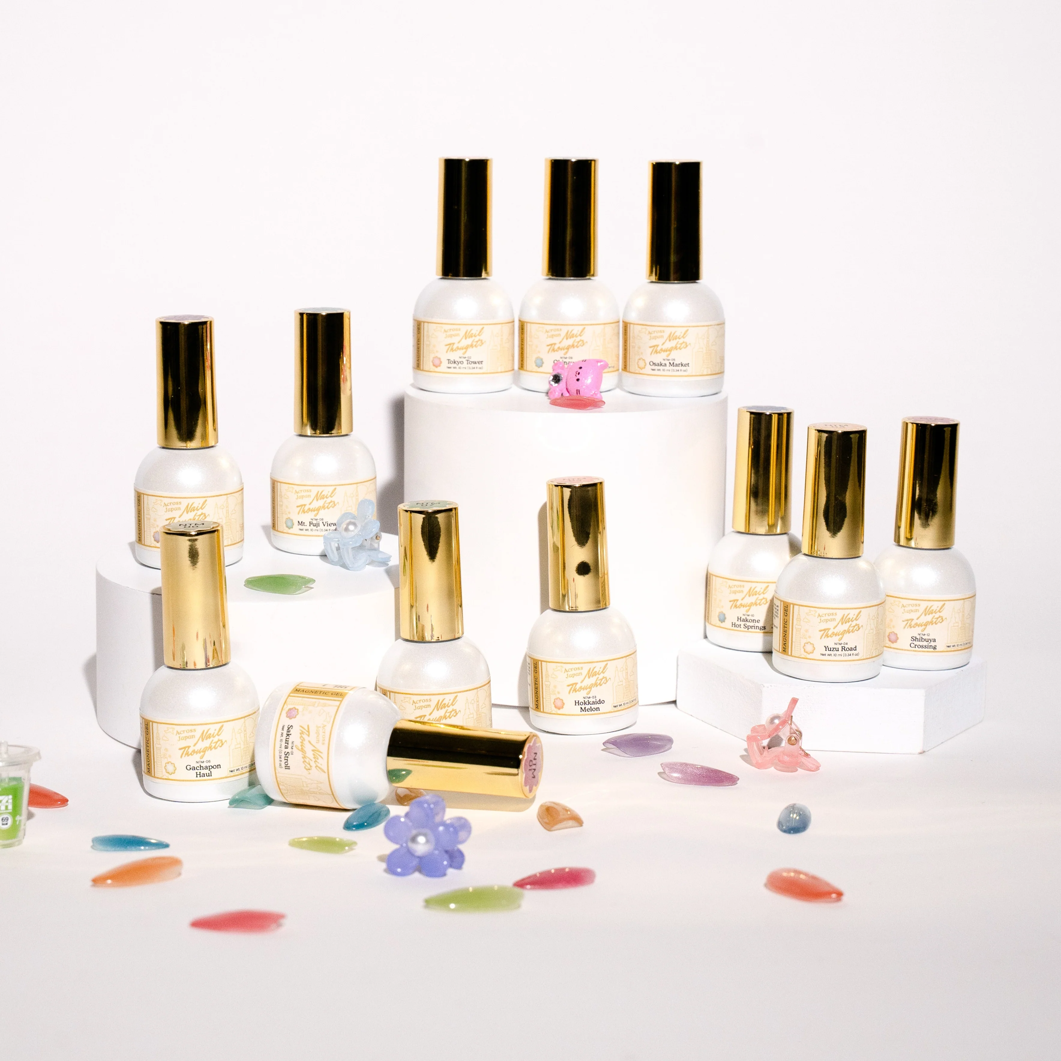 Across Japan! Nail Thoughts Magnetic Gel Collection