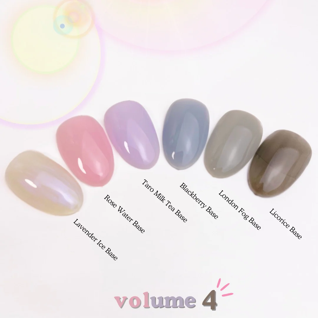 Nail Thoughts Tinted Base Bundle VOL. 4